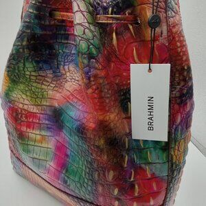 Brahmin Drawstring and Brahmin Satchel handbag